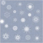 21.snowflakes by ShadyMedusa-stock
