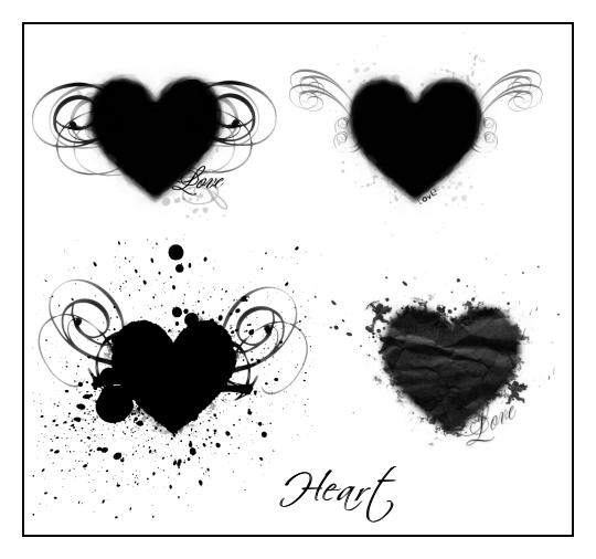 heart by ShadyMedusa-stock