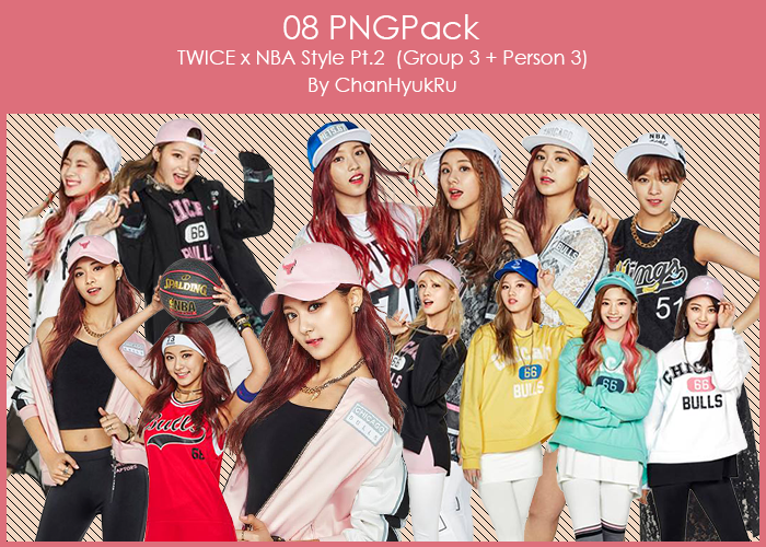 08 / TWICE x NBA Style Pt.2 PNGPack