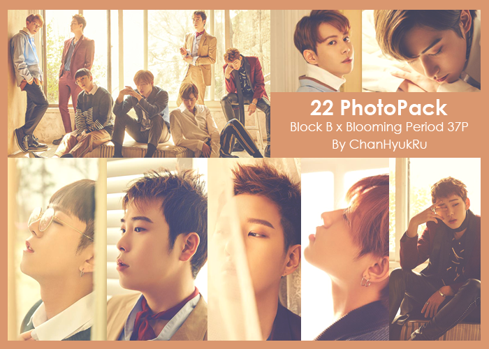 21 / Block B x Blooming Period PhotoPack