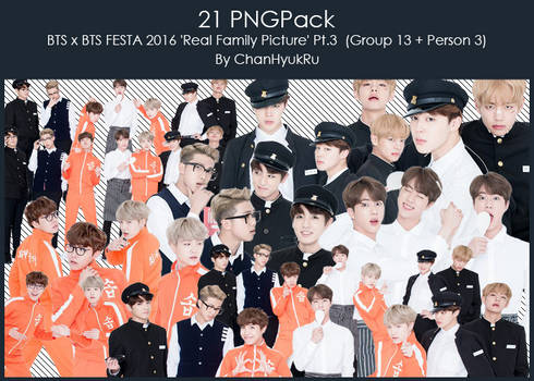 21 / BTS x BTS FESTA 2016 Pt.3 PNGPack