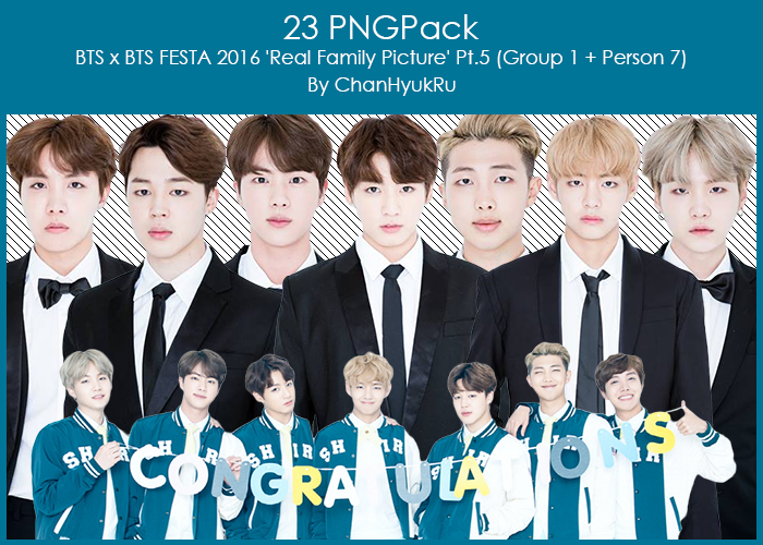 23 / BTS x BTS FESTA 2016 Pt.5 PNGPack