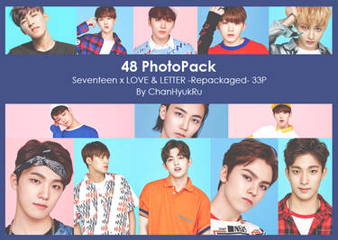 48 / Seventeen x LOVE and LETTER Repack PhotoPack