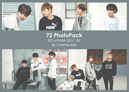 72 / BTS x PUMA 2017 PhotoPack