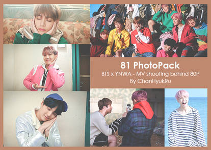 81 / BTS x YNWA - MV shooting behind PhotoPack