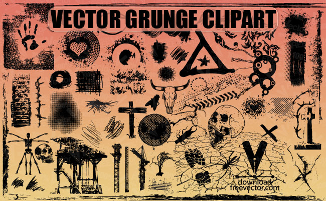 Free Vector Grunge Clipart