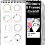 Ribbons and Frames | #Packs500