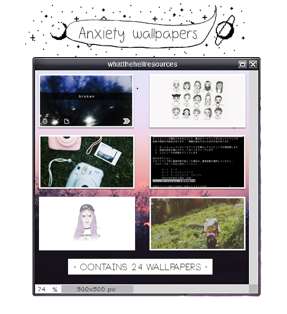 Anxiety | WALLPAPERS by WhatTheHellResources on DeviantArt