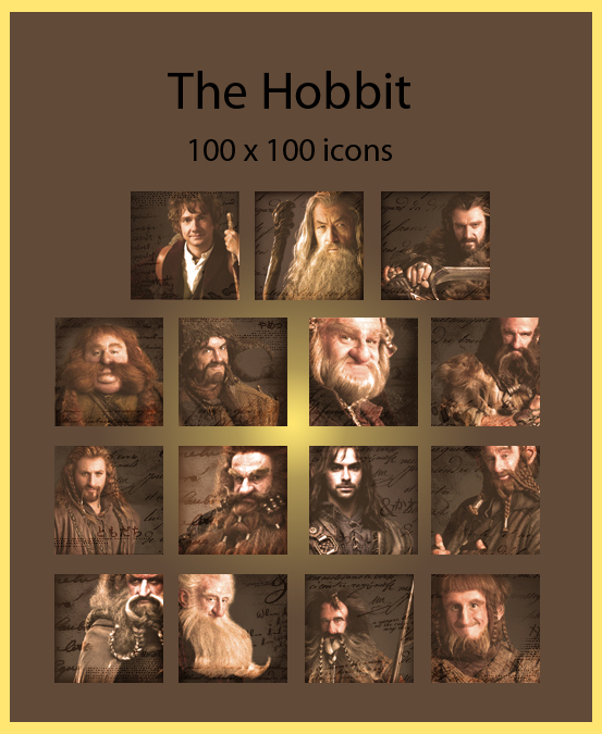 The Hobbit - icons