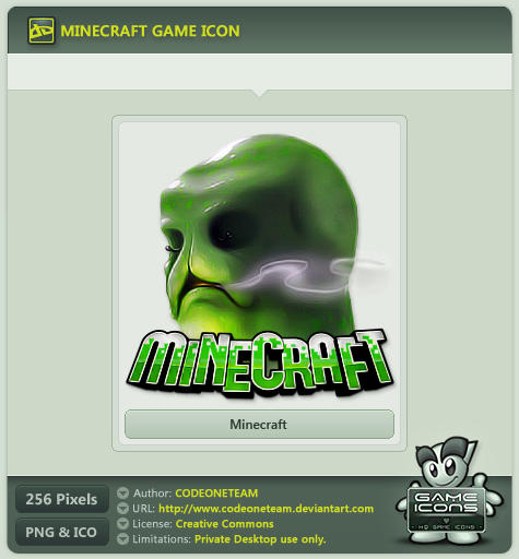 Minecraft Icon by CODEONETEAM on DeviantArt