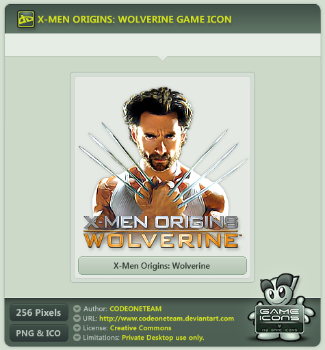 X-Men Origins: Wolverine Icon