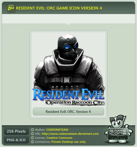 Resident Evil: Operation Raccoon City Icon v4