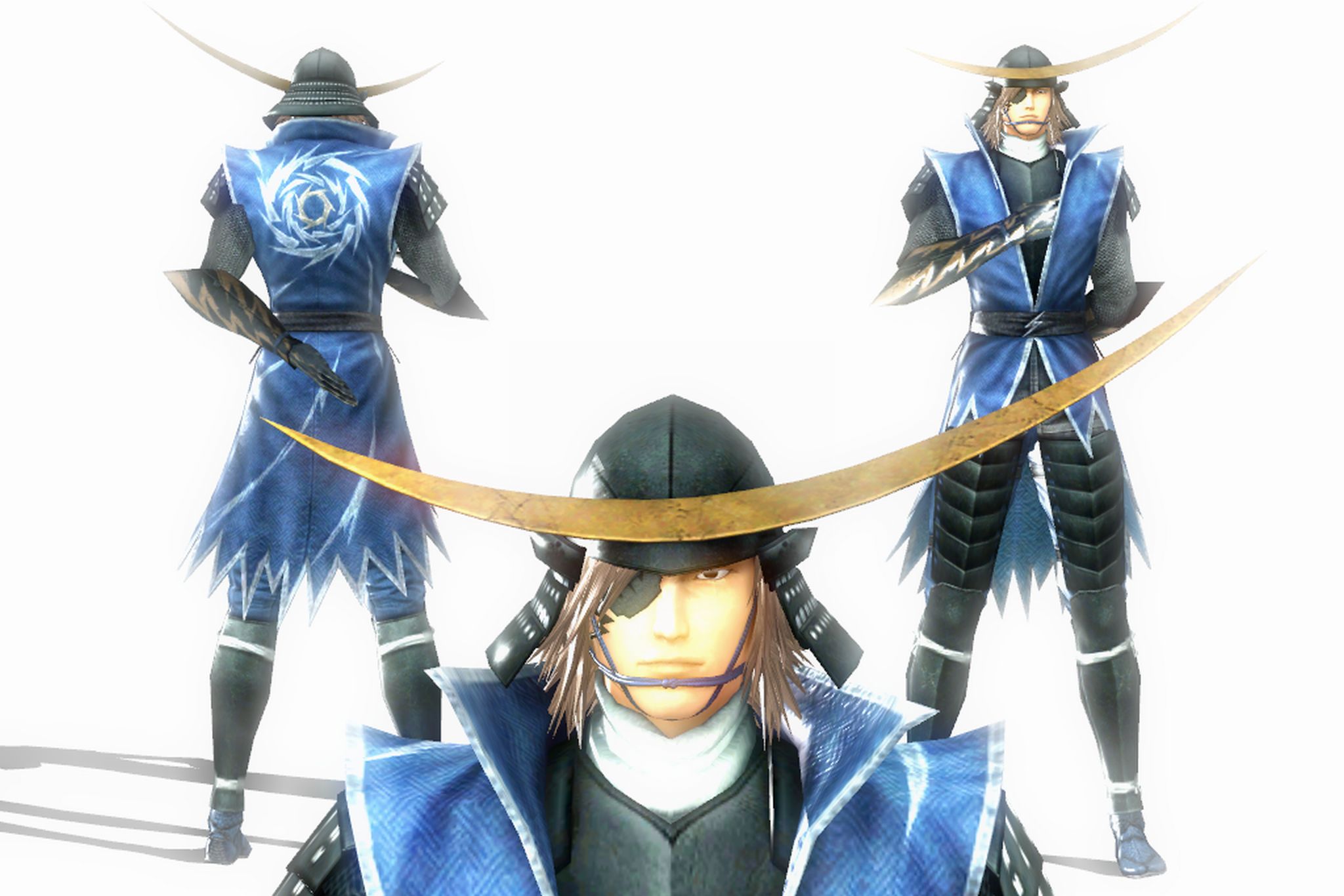 'Sengoku Basara 3' Masamune Date p1 fully poseable