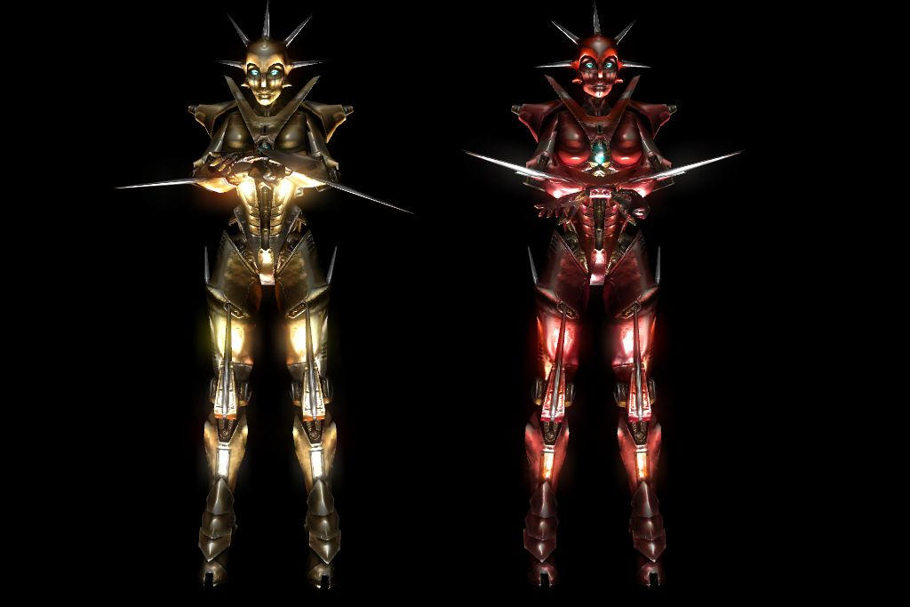 'Unreal Tournament 2k4' XAN Series Enigma poseable by lezisell on