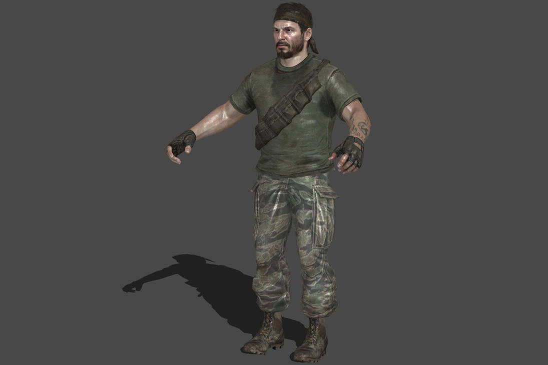 'Call of Duty Black Ops' Frank Woods POW poseable by lezisell on