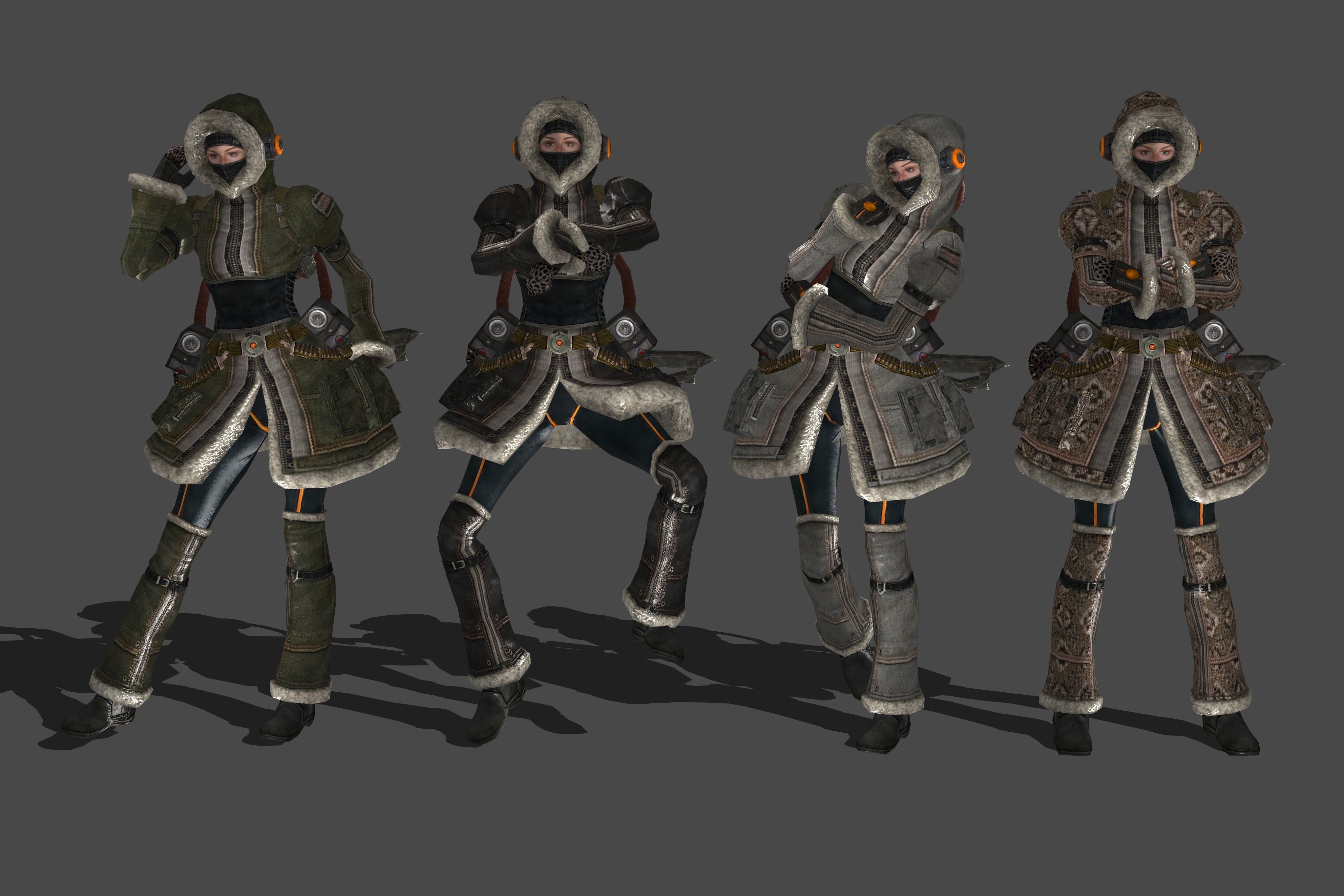 &lsquo;Lost Planet&rsquo; Snow Pirate female MP char poseable by lezisell on DeviantArt