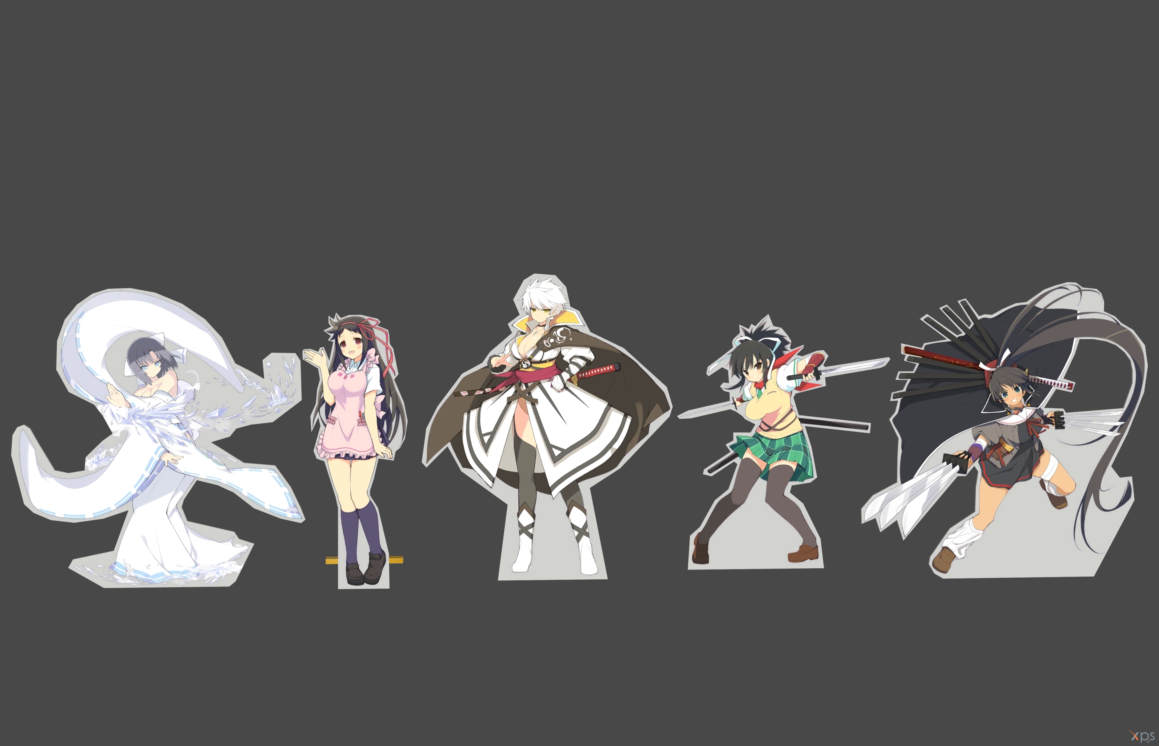 'Senran Kagura' Cutouts XPS ONLY!!! by lezisell on DeviantArt