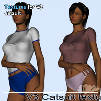 V3 catsuit textures