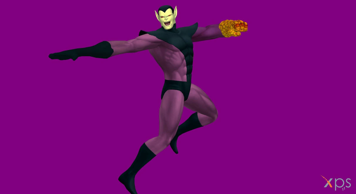UMVC3 Super Skrull by JSRRemix on DeviantArt