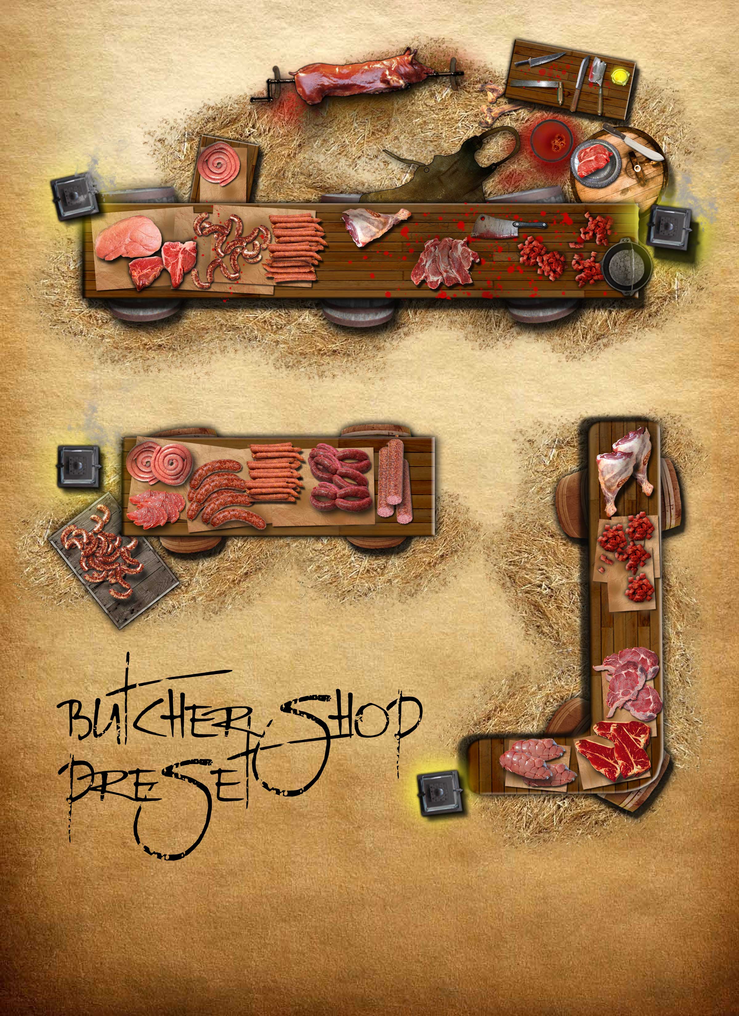 Butcher Shop Presets by ladnamedfelix by ladnamedfelix on DeviantArt