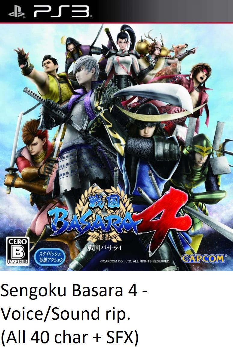 Sengoku Basara 4 Voice Rip By Itaimods On Deviantart
