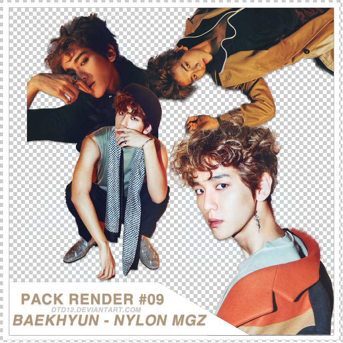 [PACK RENDER#9] BAEKHYUN - NYLON MAGAZINE