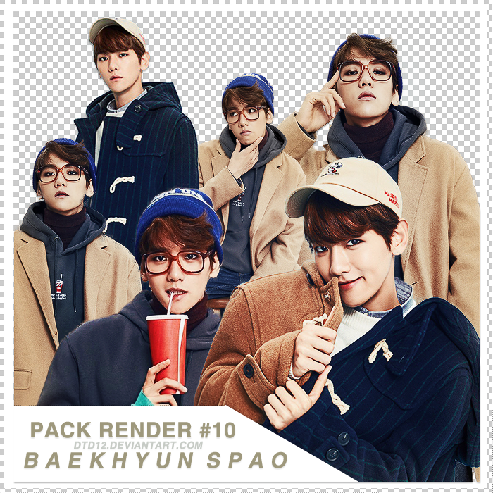 Pack Render 10 Baekhyun Spao By Dtd12 On Deviantart