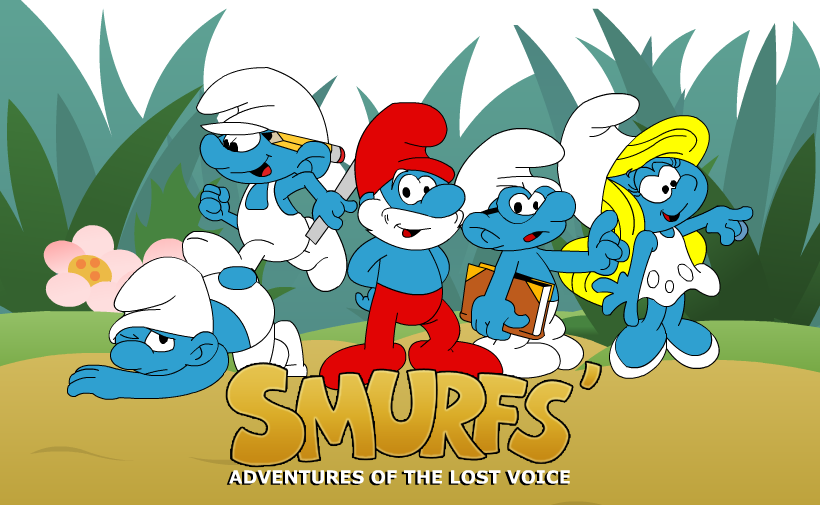 Smurfs Flash Game : Adventures of the Lost Voice