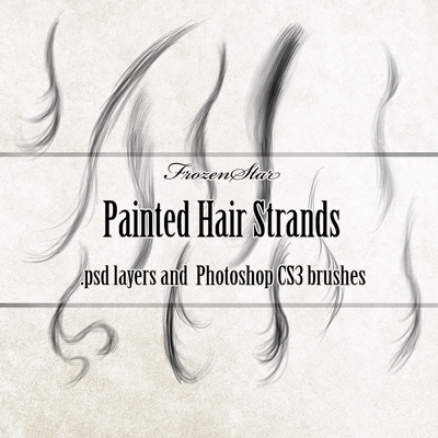 FS Painted Hair Strands