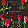 ROSES PNG PACK FREE