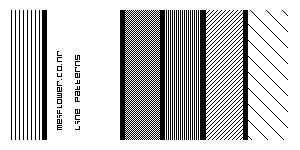 Line pattern Brushes