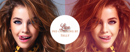 PSD coloring Lips