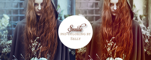 PSD coloring Smile2