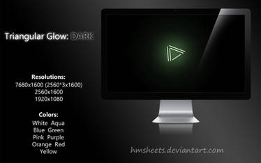 Triangular Glow: Dark