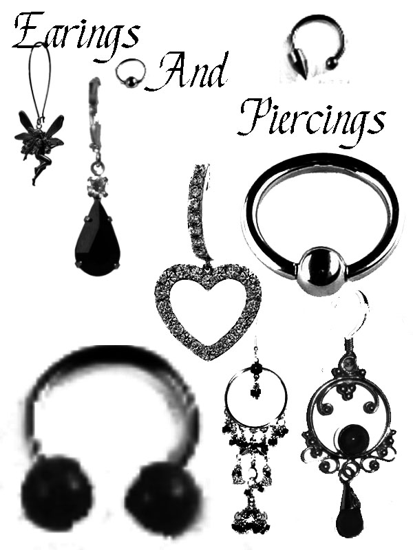 Earings and Piercing Brushes by Grungy6669 on DeviantArt