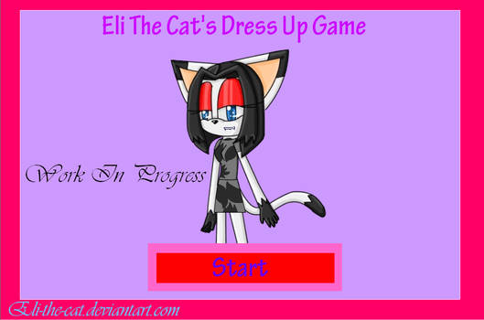 Eli The Cat Dress Up Game WIP