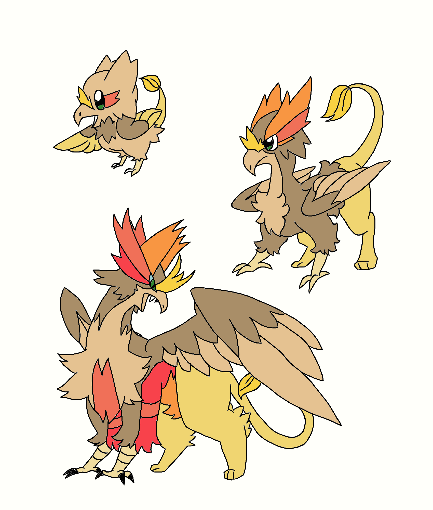 Griffins by Toldentops on DeviantArt