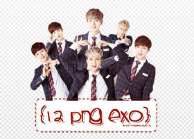 [Pack Render] 12 EXO PNG Cut by Mint