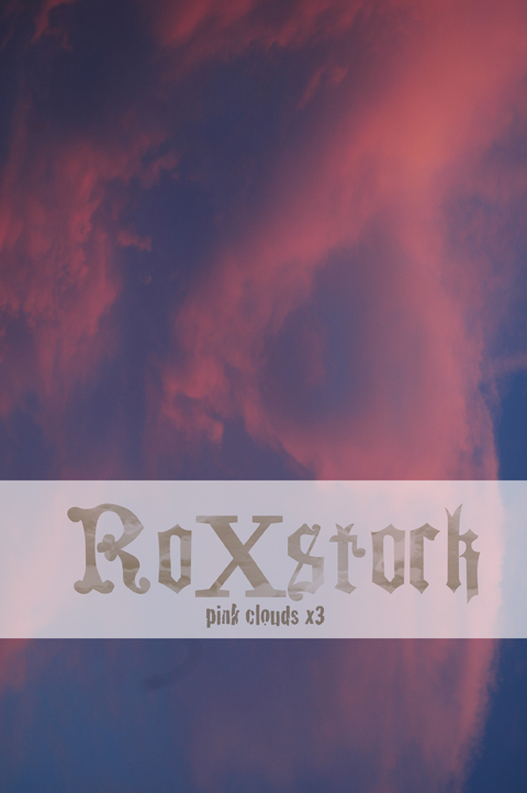 Roxstock_PinkClouds