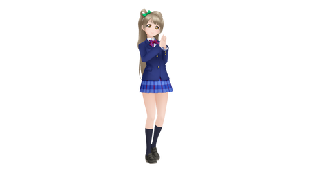 [MMD SIFAS]Minami Kotori uniform DL