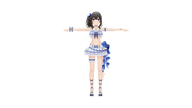 [MMD CGSS]Fumika-A Page of The Sea Breeze(raw) DL