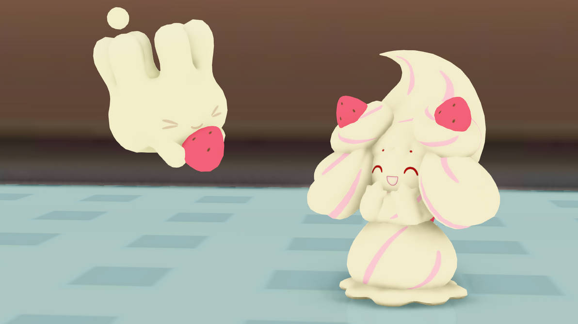 [MMD Pokemon]Milcery(PkSwSh) DL by KishidaNatsumi on DeviantArt