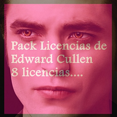 Licencias de Edward Cullen ( zip)