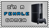 Female Gamer by kiddietyte