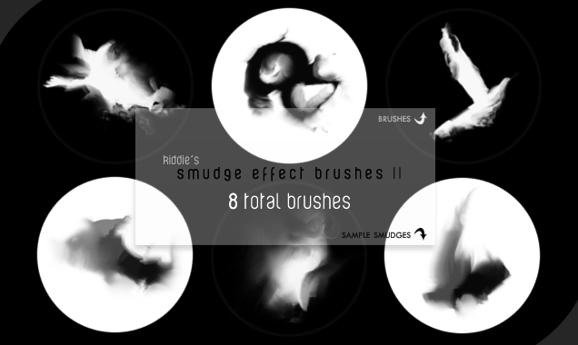 Smudge Effect Brushes II by kiddietyte on DeviantArt