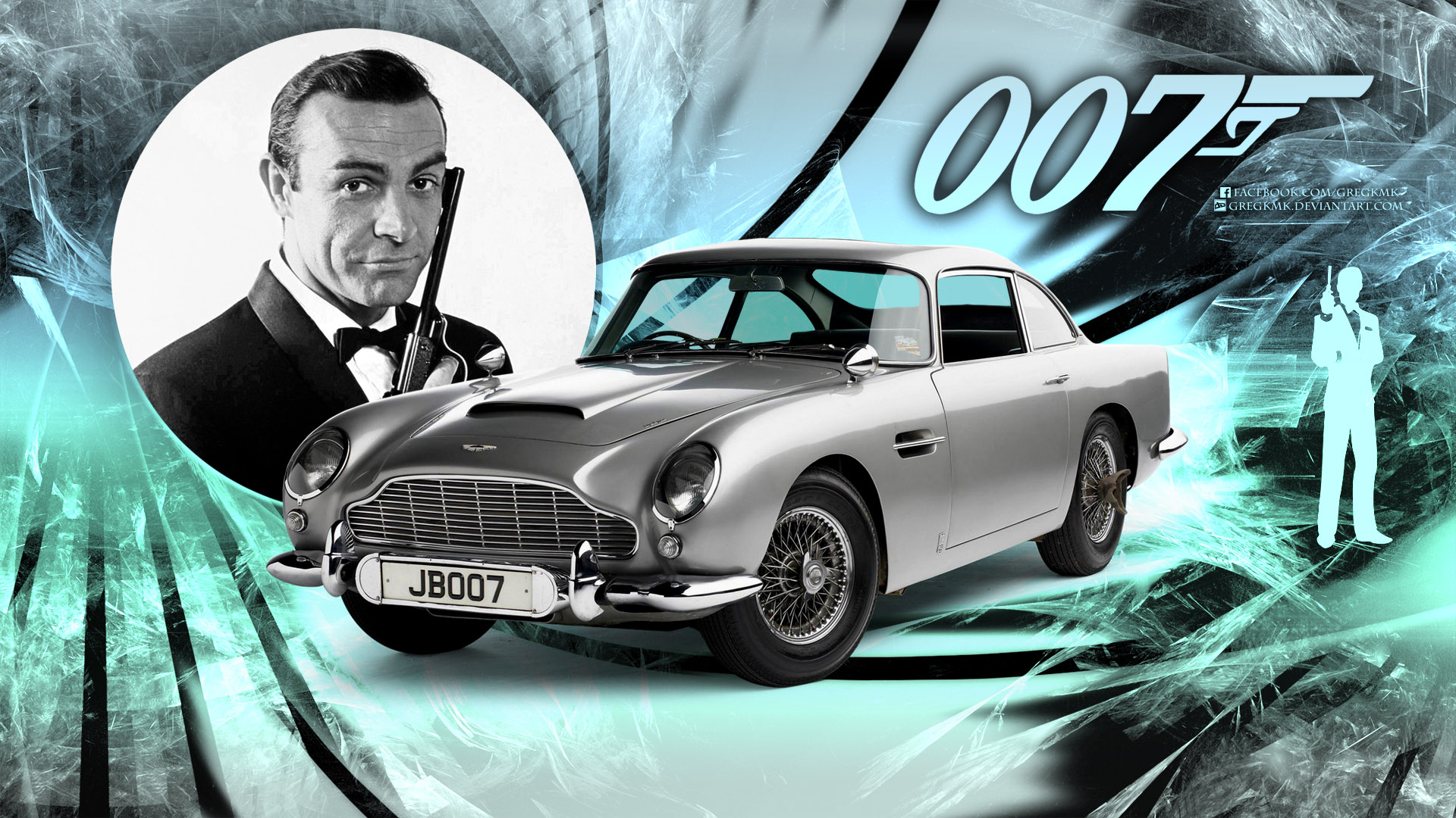 James Bond 007 Wallpaper by GregKmk on DeviantArt