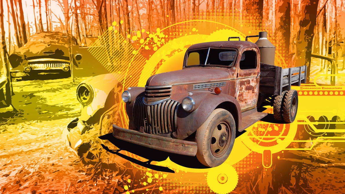 Old Truck Wallpaper By Gregkmk On Deviantart