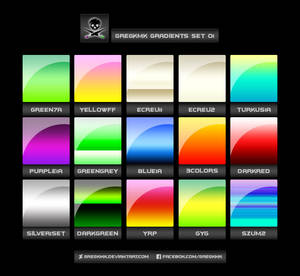 GregKmk Gradients Set 01