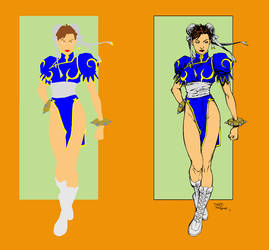 Chun Li Flats