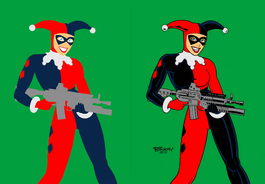 Harley Quinn Flats by PCRivera on DeviantArt
